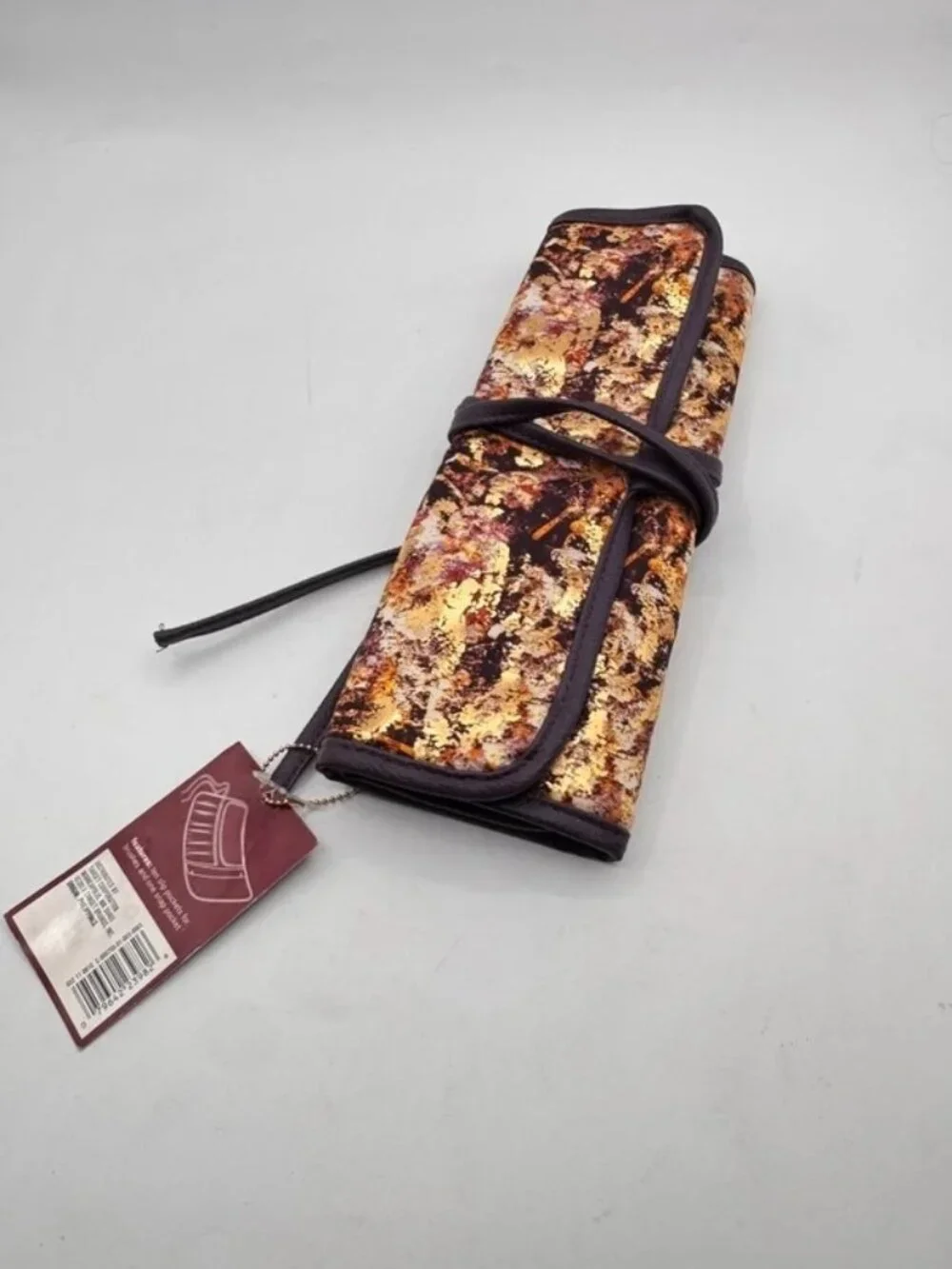 Make Up Brush Roll Up With 10 Brush Pockets